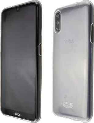 Produktbild von caseroxx Schutz-Hülle TPU-Hülle kompatibel mit Neffos C9 Max, Gummi Handy Tasche transparent