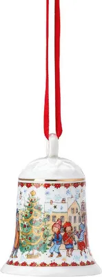 Immagine prodotto di Campana di Natale HUTSCHENREUTHER 2023 in porcellana