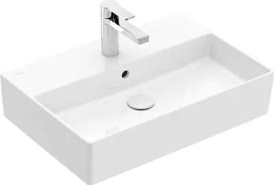 Productafbeelding van Villeroy & Boch Memento 2.0 wastafel, 60 cm, met 1 afvoergat en overloop