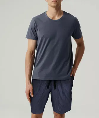 Immagine prodotto di Pigiama Atlantic, comodo, maniche corte, blu navy, taglia XL