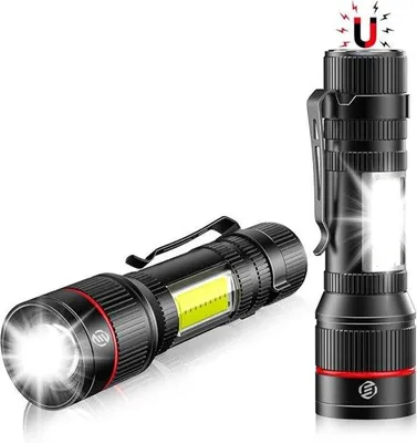 Obrázok produktu pre Vojenská LED baterka, vodotesná, dobíjateľná