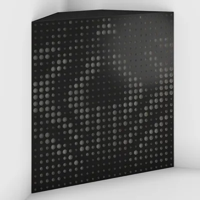 Imagen del producto de Juego de 4 trampas de graves de esquina Universe-F, 50x50x10 cm, /gris