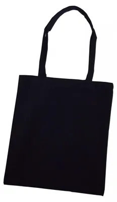 Produktbild von 1 Baumwolltasche Stofftasche dunkelblau 38x42+70