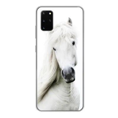 Produktbild von MuchoWow® Handyhülle Schutzhülle Hülle für Samsung Galaxy S20 Plus Pferde - Nutztiere - Mähnen Silikon Softcase Handy Hülle - Hartschale