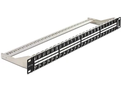 Obrázok produktu pre DeLOCK 43280, Čierna, Montáž do racku, 2U, 482 mm, 150 mm, 44 mm