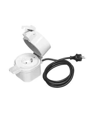 Produktbild von LEDVANCE Smart+ Outdoor Plug, ZigBee schaltbare Steckdose, für die Lichtsteuerung in Ihrem Smart Home, Direkt kompatibel mit Echo Plus und Echo Show (2. Gen.), Kompatibel mit Philips Hue Bridge