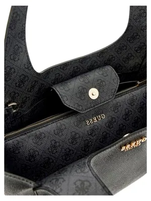 Produktbild von Schultertasche Shopper Calista 2 in 1 Tote Coal Logo dunkelgrau