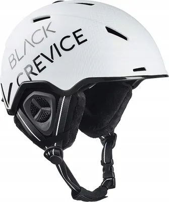 Produktbild von BLACK CREVICE - Ski-& Snowboardhelm - Modell: VAIL | Farbe: Weiß Carbon | Größe: L (58-61 cm)