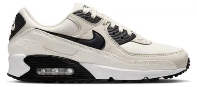 Produktbild von Nike Air Max Laufschuh mit Obermaterial aus Stoff und Leder und sichtbarem Air-Element, Größe 42