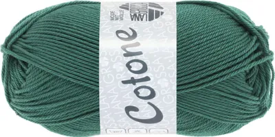 Immagine prodotto di Lana Grossa COTONE 50 g filato base versatile in cotone 125 m colore 079 - blu-verde