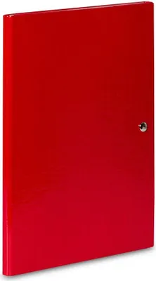 Produktbild von Edle Dokumentenmappe "Croko" / A4 / Farbe: rot