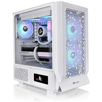 Produktbild von Thermaltake Ceres 330 TG ARGB Snow White
