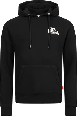 Obrázek produktu pro Pánská mikina s kapucí slim fit CLAUGHTON Black L Lonsdale