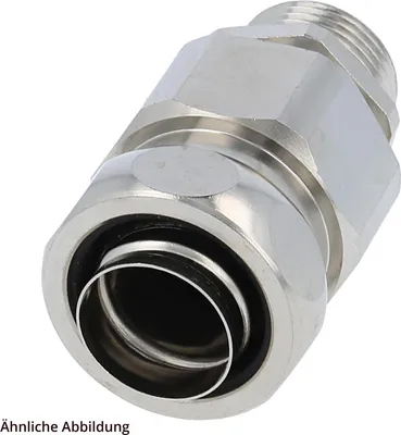 Produktbild von USZ-M Metallverschraubung gerade Gewinde M16x1,5 für Schlauch-Außendurchmesser 14,0mm für Schlauch-Innendurchmesser
