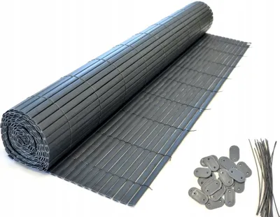 Immagine prodotto di DIXIE STORE - Pannello divisorio in PVC per balconi - 0,8 x 3 m - Grigio antracite