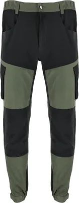 Produktbild von Hose mit Stretchelementen, Grün und Schwarz, "2XL", CE, Lahti