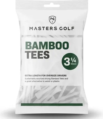 Produktbild von Masters Golf Bamboo Weiß Golf-Tees