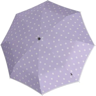 Immagine prodotto di Knirps ombrello a bastone ombrello A.760 Stick Automatic Dot Art Lavender lilla