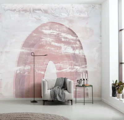 Produktbild von Komar Vlies Fototapete - Arcobaleno - Größe: 300 x 280 cm (Breite x Höhe) - 6 Bahnen, Wohnzimmer, Schlafzimmer, Tapete