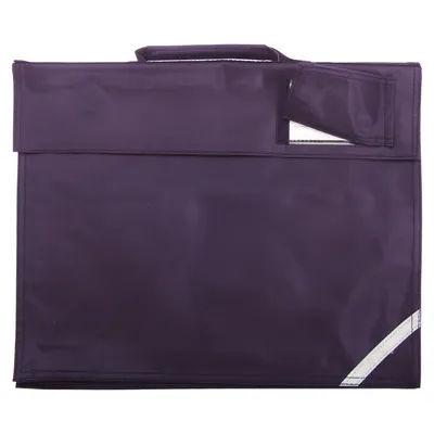Produktbild von Quadra Jugend Büchertasche - 5 Liter BC759 (Einheitsgröße) (Lila)