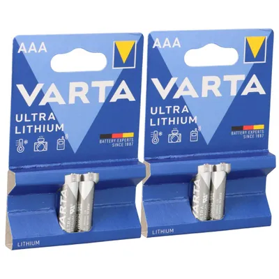 Obrázek produktu pro 2x Varta Professional Lithium Micro Batterie 2er Blister AAA