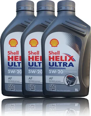 Produktbild von Shell Helix Ultra Professional AF 5W-20 3x1 Liter