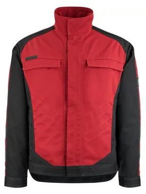 Produktbild von MASCOT® Mainz Arbeitsjacke Größe 4XL, rot/schwarz | Packung (1 Stück)