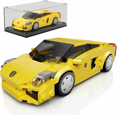 Produktbild von Mould King® 27076 Lambo Gallardo 2023 + Showcase