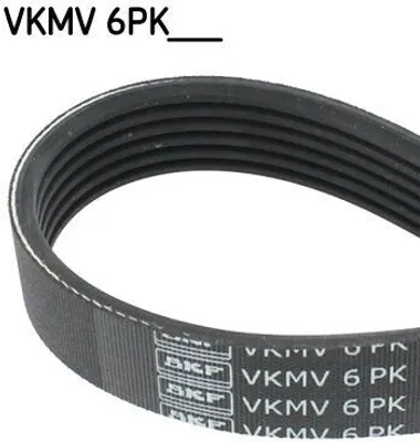Image de SKF | Courroie trapézoïdale à nervures (VKMV 6PK1960) adaptable sur Suzuki