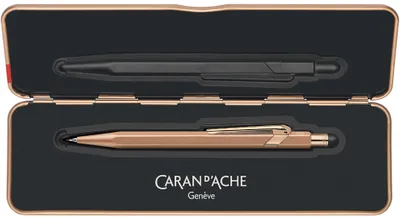 Obrázok produktu pre CARAN D'ACHE mechanická ceruzka 844 Brut Rosé, 0,7 mm, šesťhranné telo z hliníka, farba ružového zlata