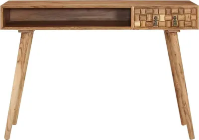 Obrázok produktu pre vidaXL Stôl 110x50x76 cm z masívneho dreva akácie