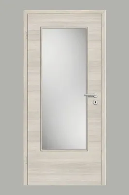 Produktbild von Pertura Zimmertür Yori CPL Lärche Cashmere quer 86,0x198,5 cm Links mit Lichtausschnitt G3 (ohne Glas)