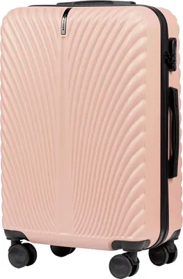Zdjęcie produktu dla Walizka Średnia WINGS SWAN 24" PINK
