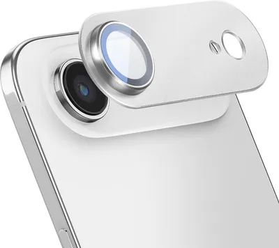 Produktbild von Avizar, Kamera-Objektivschutz iPhone Air Aluminium-Monoblockrahmen, Silber