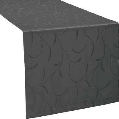 Produktbild von Erwin Müller Tischläufer Remscheid" anthrazit 40x130 cm"