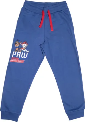 Produktbild von PAW Patrol Jogginghose mit Schriftzug "on a Roll!", blau, 122
