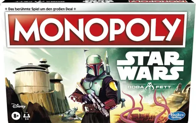 Zdjęcie produktu dla Hasbro - Monopoly - Star Wars: Boba Fett (angielski)