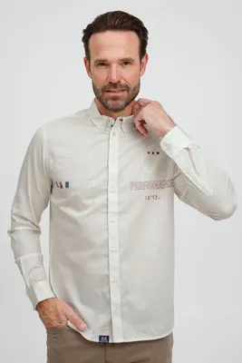 Produktbild von FQ1924 FQHallvard Herren Freizeithemd Hemd aus 100% Baumwolle
