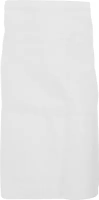 Produktbild von Dennys - Herren/Damen Unisex Taillenschürze, Polyester PC7315 (Einheitsgröße) (Weiß)