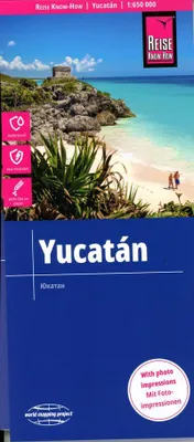 Produktbild von Reise Know-How Landkarte Yukatán / Yucatán (1:650.000)