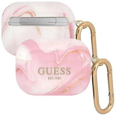 Obrázok produktu pre Guess Guapunmp Airpods Pro Cover Różowy/Pink Marble Collection
