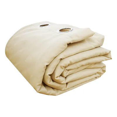 Obrázek produktu pro （132 * 213 cm, béžová）Thermo dveřní opona Heavy Duty Větruvzdorná zvukotěsná opona Izolovaná ochrana proti chladu, UV ochrana, vodotěsná opona, Oxford Fabric s polyesterovou bavlnou