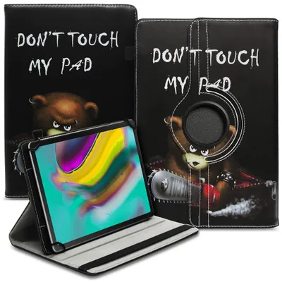 Produktbild von Tablet Hülle für Samsung Galaxy Tab S5e Tasche Schutzhülle Case Cover DrehbarFarben:Motiv 8
