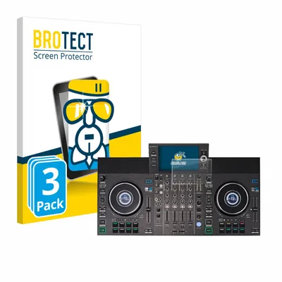 Produktbild von 3x BROTECT Schutzglas für Denon DJ SC LIVE 4 Schutzfolie Panzer Folie Glas Display Schutz klar
