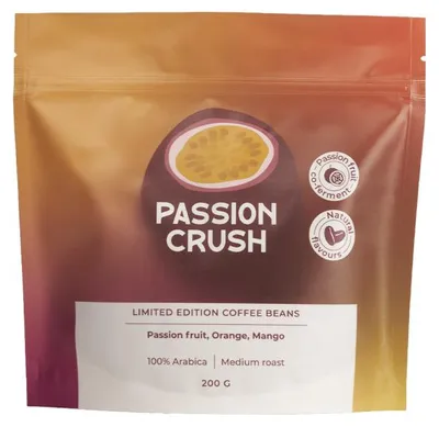 Produktbild von Limited Edition Kaffeebohnen Passion Crush (Passionsfrucht-Kofermentation), 200 g