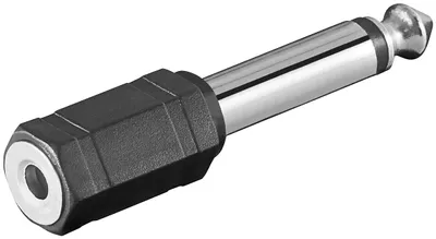 Immagine prodotto di Adattatore audio da spina mono da 6,35 mm a presa mono da 3,5 mm