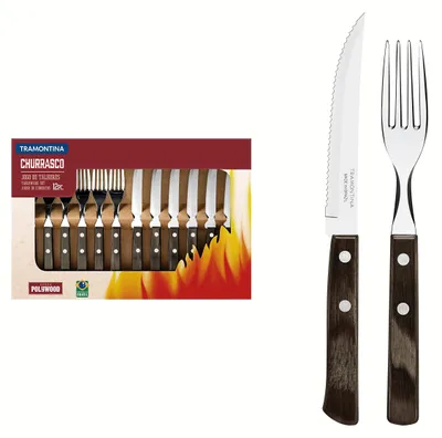 Image de Ensemble Rôtissage Polywood Tramontina Résistance Et élégance Pour Toutes Vos Grillades. - Tramontina