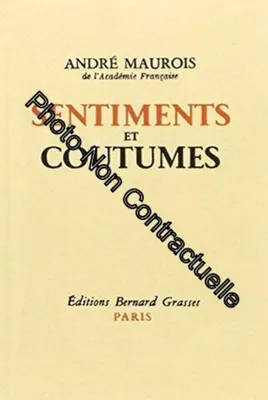 Image de Sentiments et coutumes
