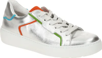 Produktbild von Gabor 63.210 Damenschuhe - sportliche Schnür- Halbschuhe silber Freizeit