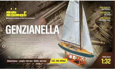 Produktbild von MINI MAMOLI Star Genzaniella 1:32 Bausatz